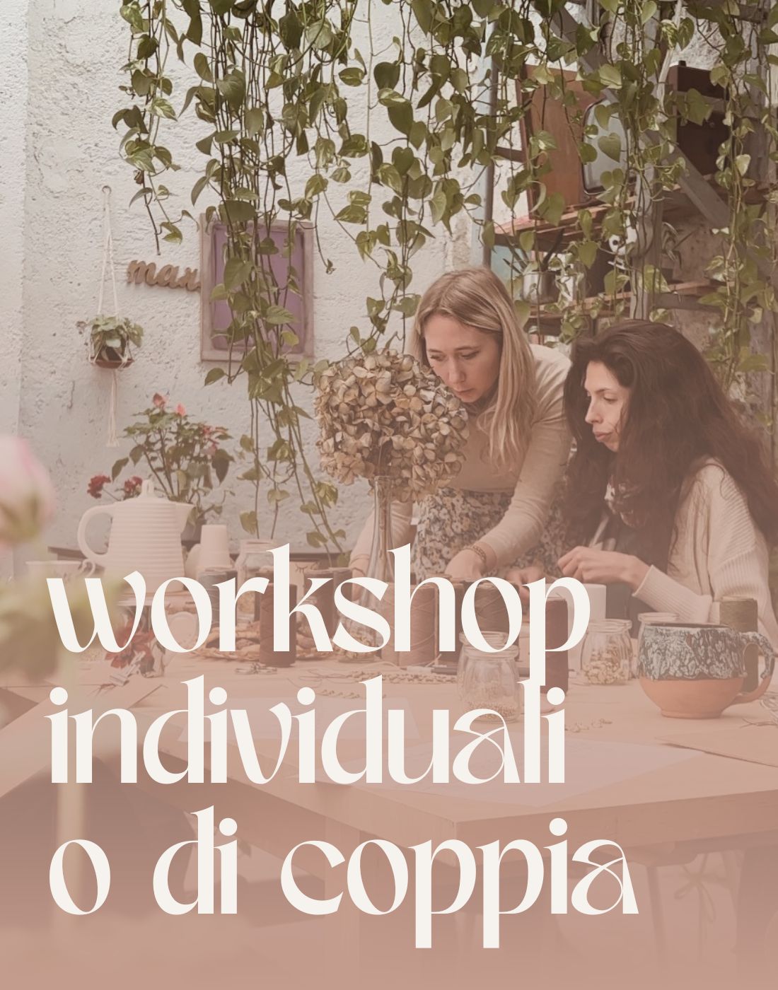• ☽ Workshop Individuale o di Coppia: crea la tua collana con pietra naturale ☾•