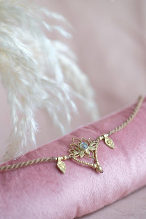 • Collana Lotus - Labradorite •