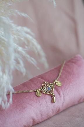 • Collana Lotus - Ametista •
