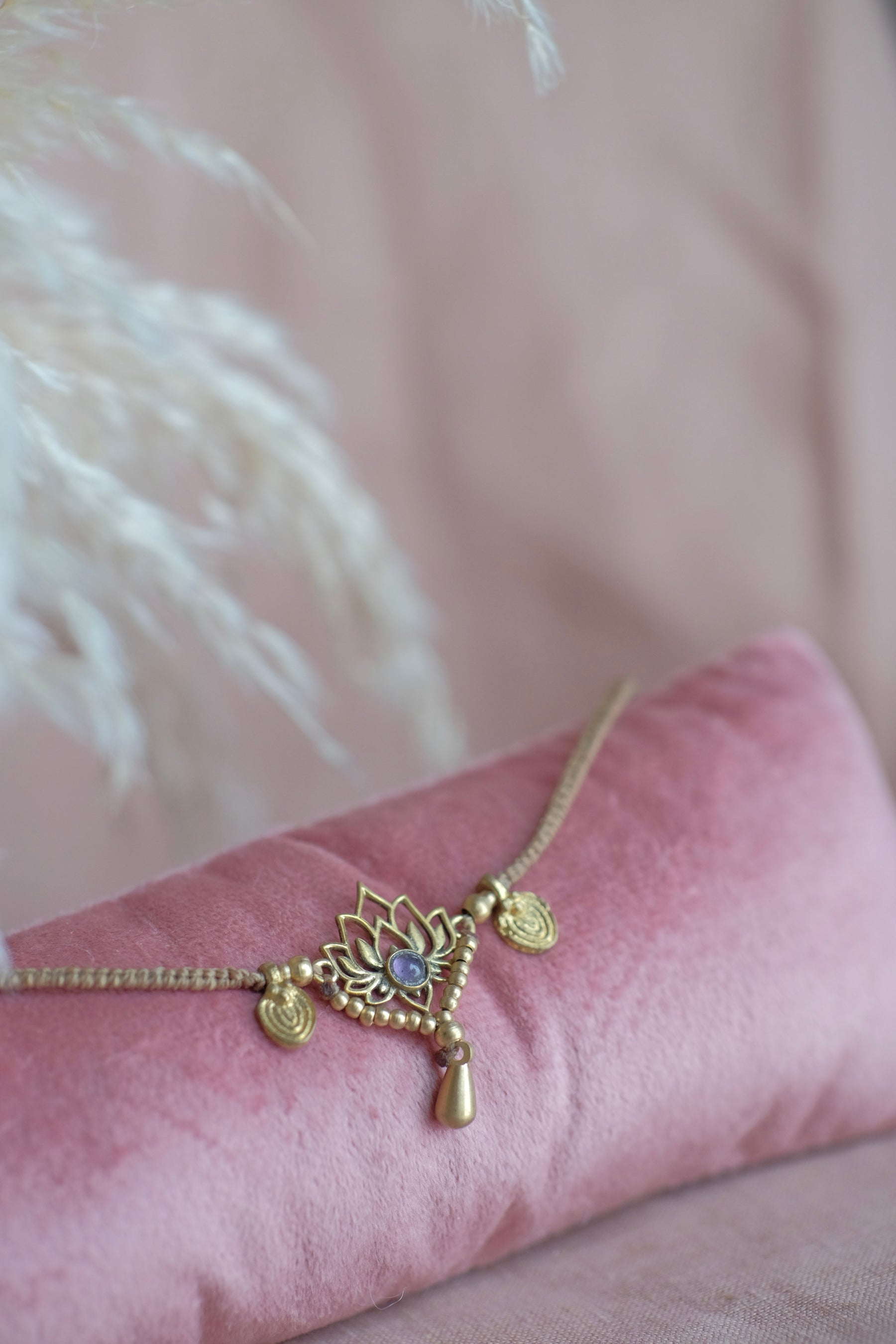 • Collana Lotus - Ametista •