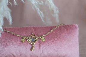 • Collana Lotus - Ametista •